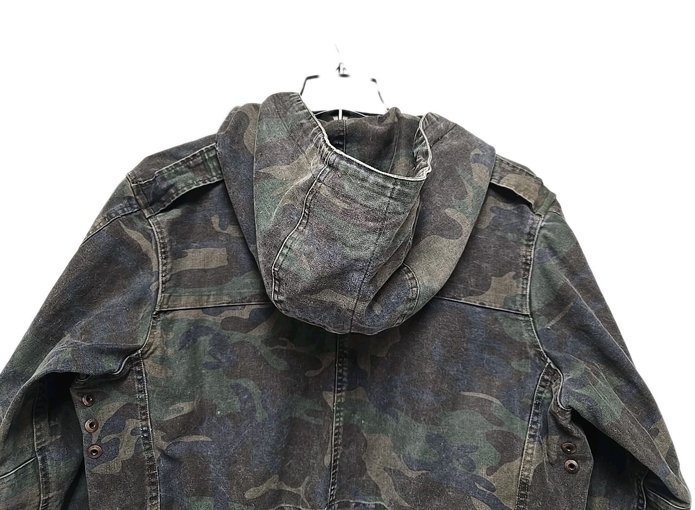 Vintage Mil-Tec Sturm Heavy Multi Camo Hoodie Jacket Size XL Military Germany?