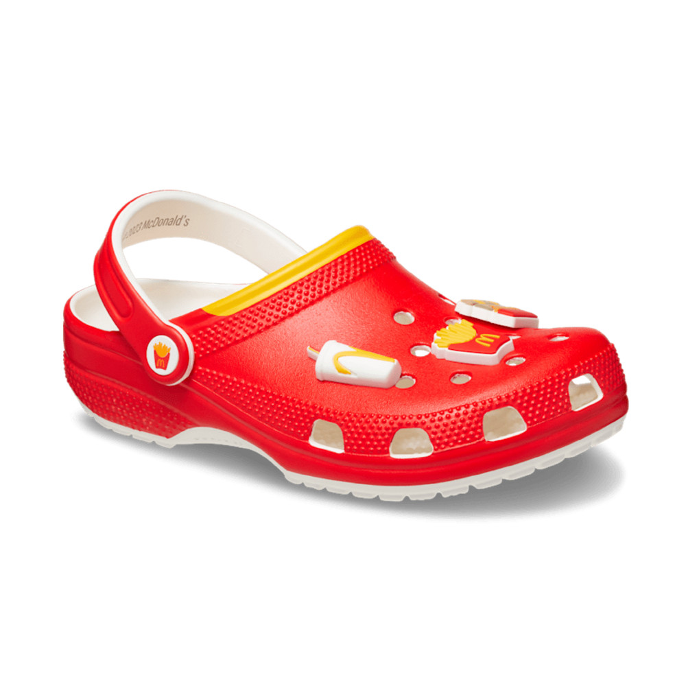 New CROCS Womens MCDONALD’S X CROCS CLASSIC CLOG 209858-90H UNISEX US W 6 – 9