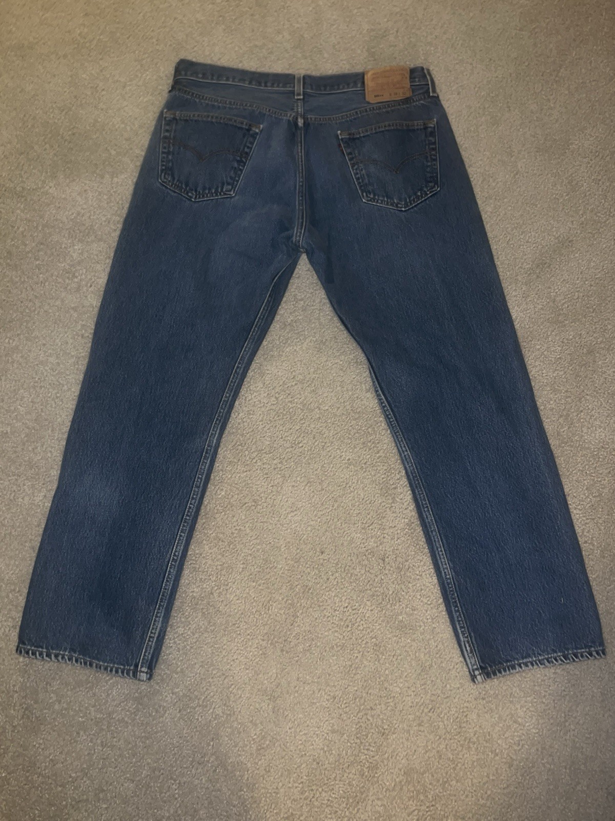 Levi’s 501XX 90’s Vintage Denim Medium Wash 36/29 Straight Leg Button Fly