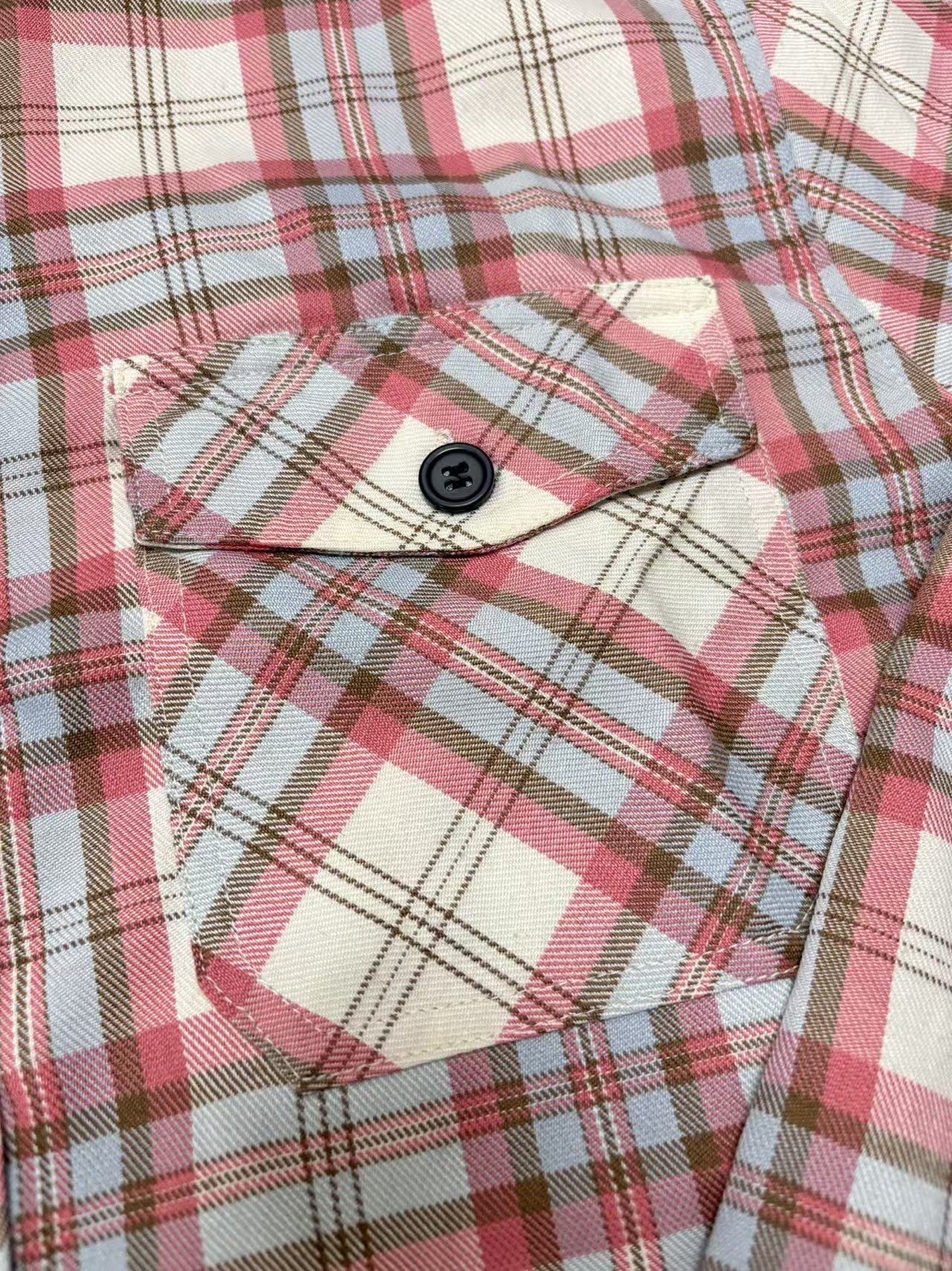 Long Sleeve Button Shirt Men’s Size 2XL Flannel Cotton Blend