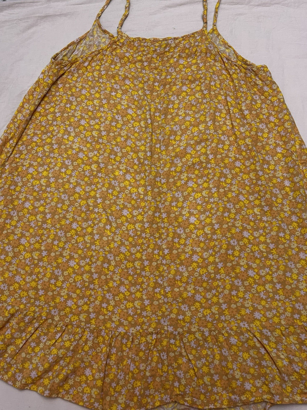 summer yellow floral wild fable mini dress