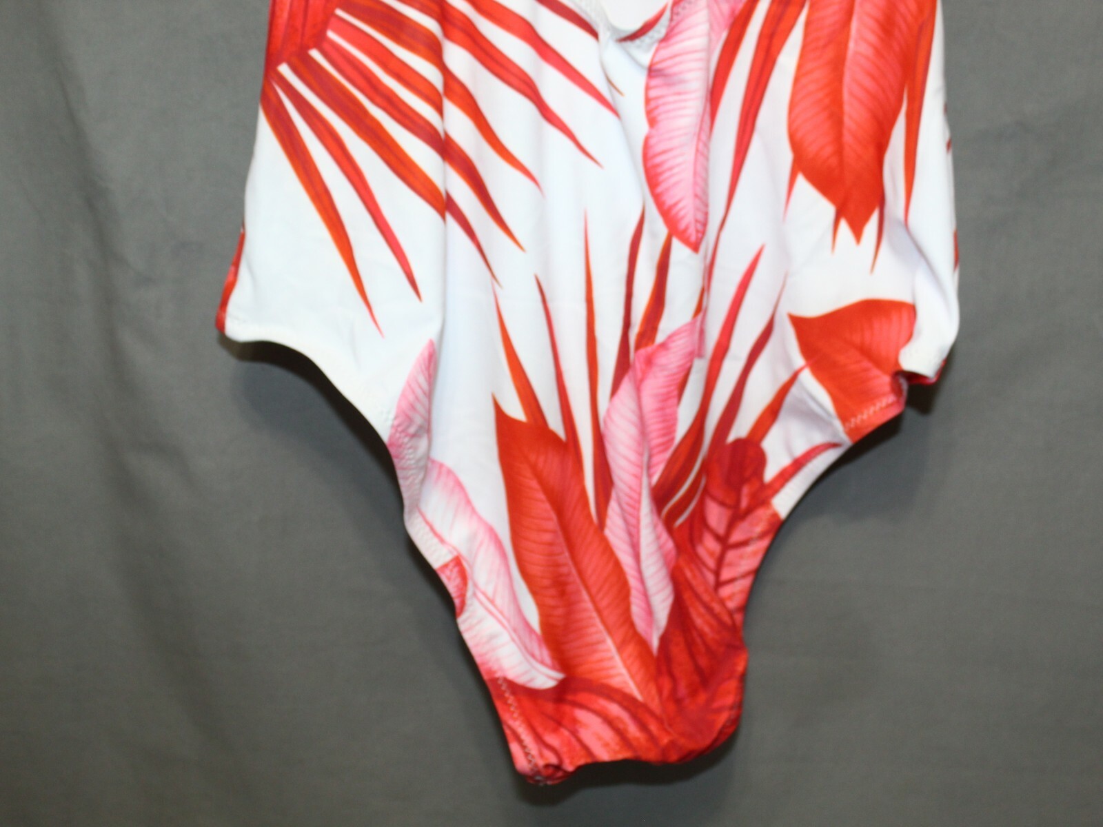 ZAFUL BIKINI womens 1 piece 82% Polyamide 18% Elasthane red/white size small NEW
