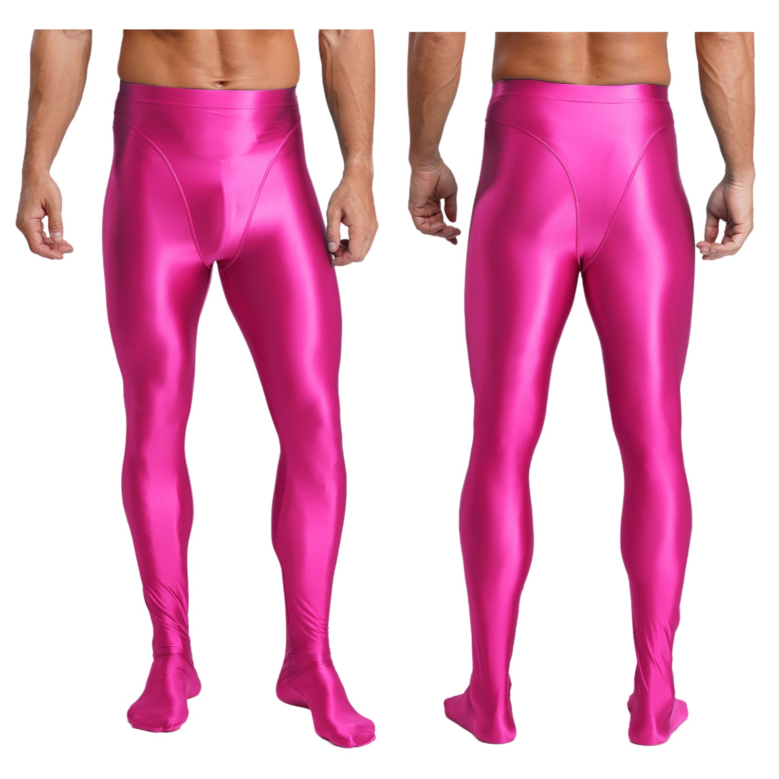 Mens Panty Yoga Underwear Fitness Pantyhose Sports Stockings Compression Smooth