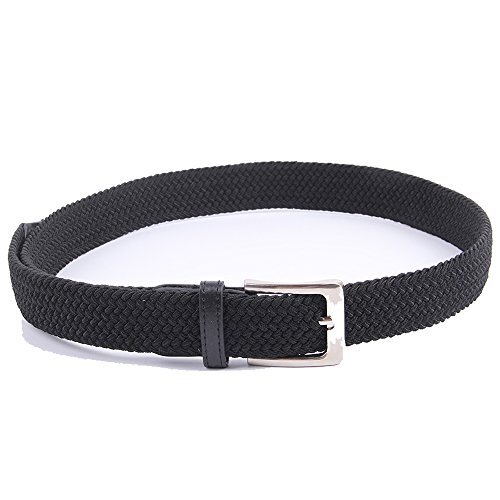 Canvas Elastic Fabric Woven Stretch Multicolored Braided Belts