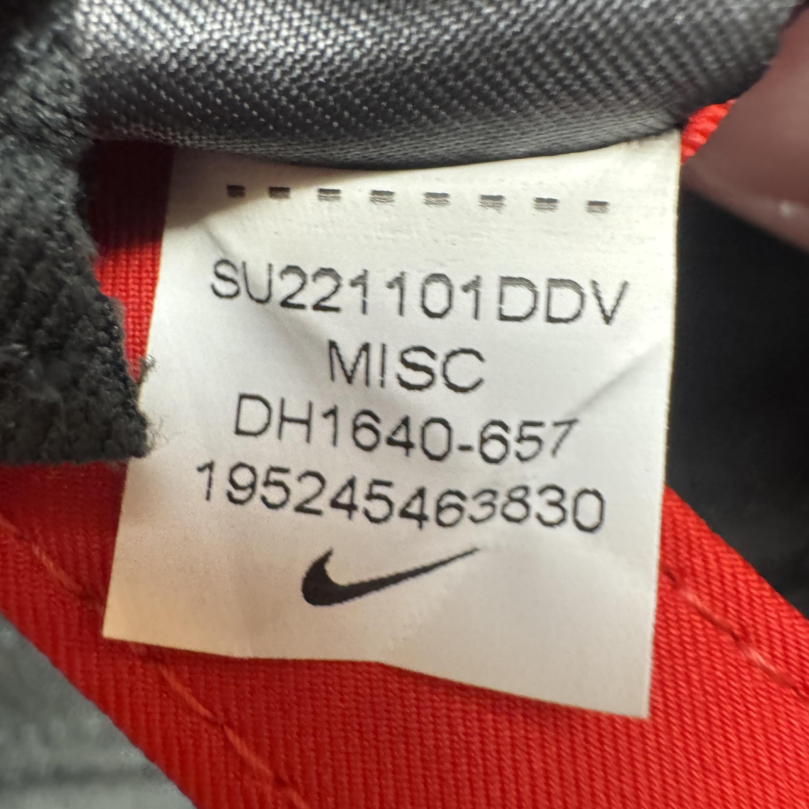 Nike Hat Cap Strap Back One Size Mens Red Legacy91 Dri-FIT Running Sports