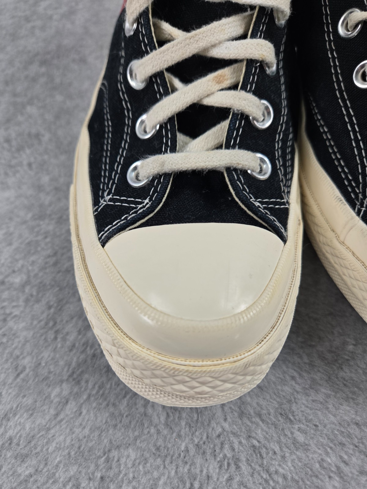 Converse 70 Hi Comme Des Garcons Play Mens 10.5 Chuck Taylor All Star Sneakers