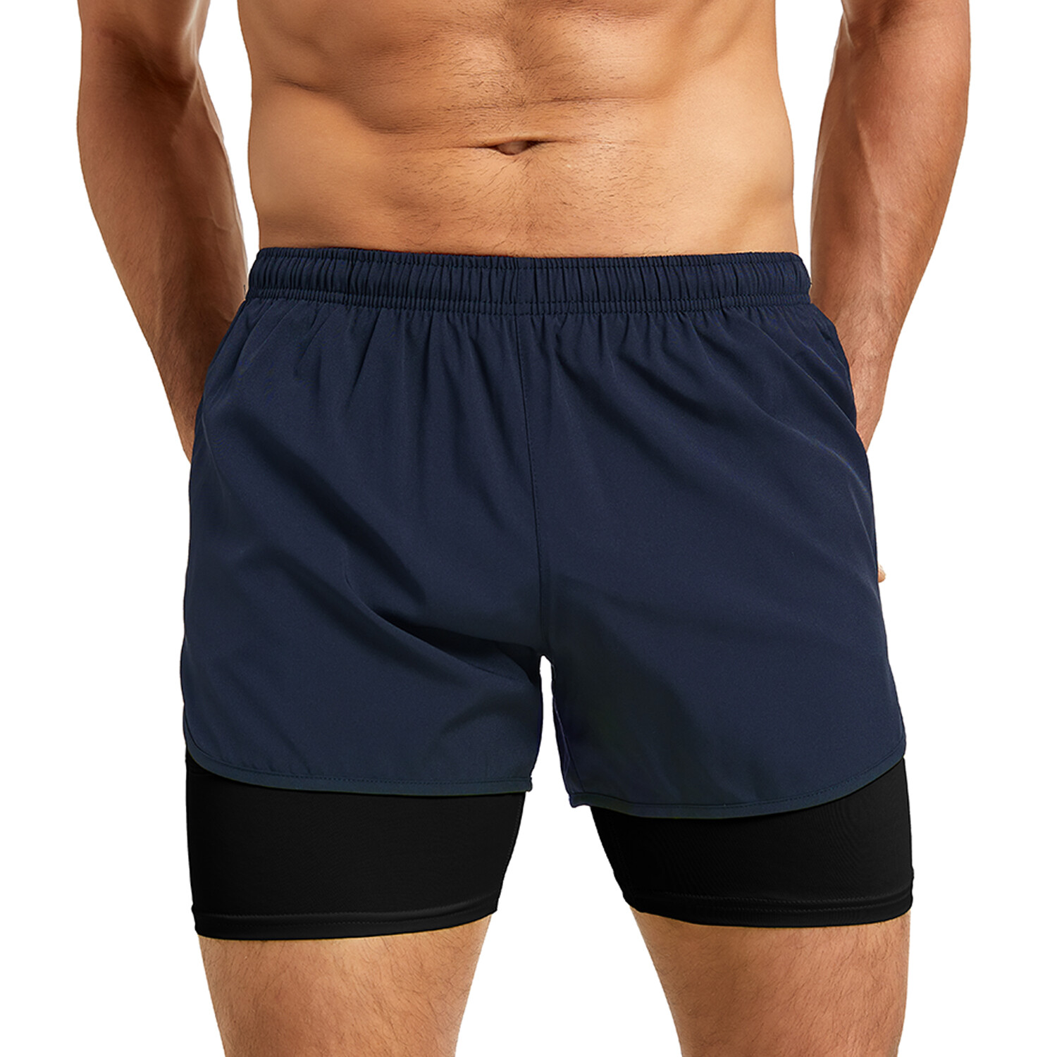 Mens Summer Workout Pants Training Shorts Quick Dry Pants Sports Fitness Shorts