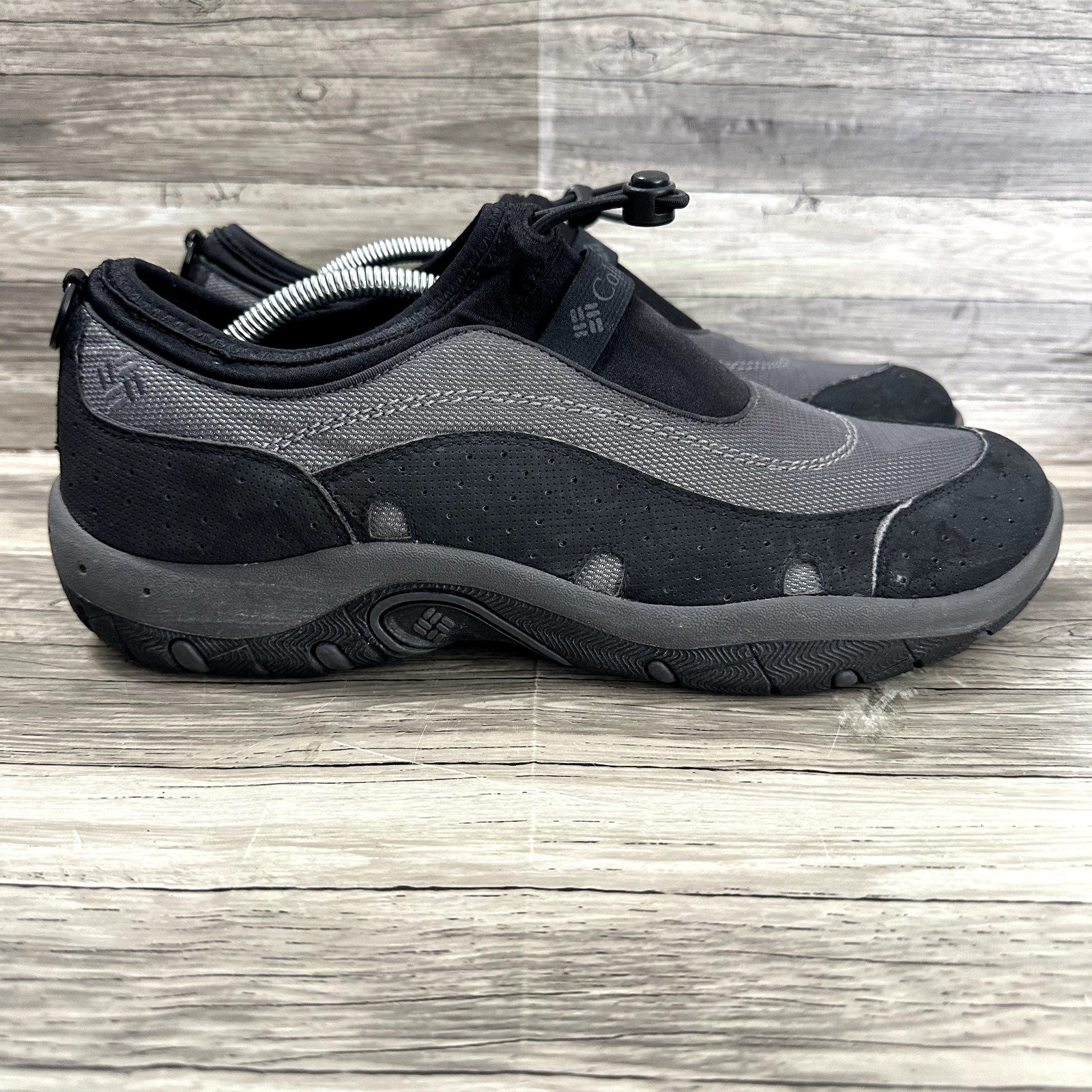 Columbia Watusi Trainer Shoes Mens 12 Gray Slip On Trail Casual Athletic Outdoor