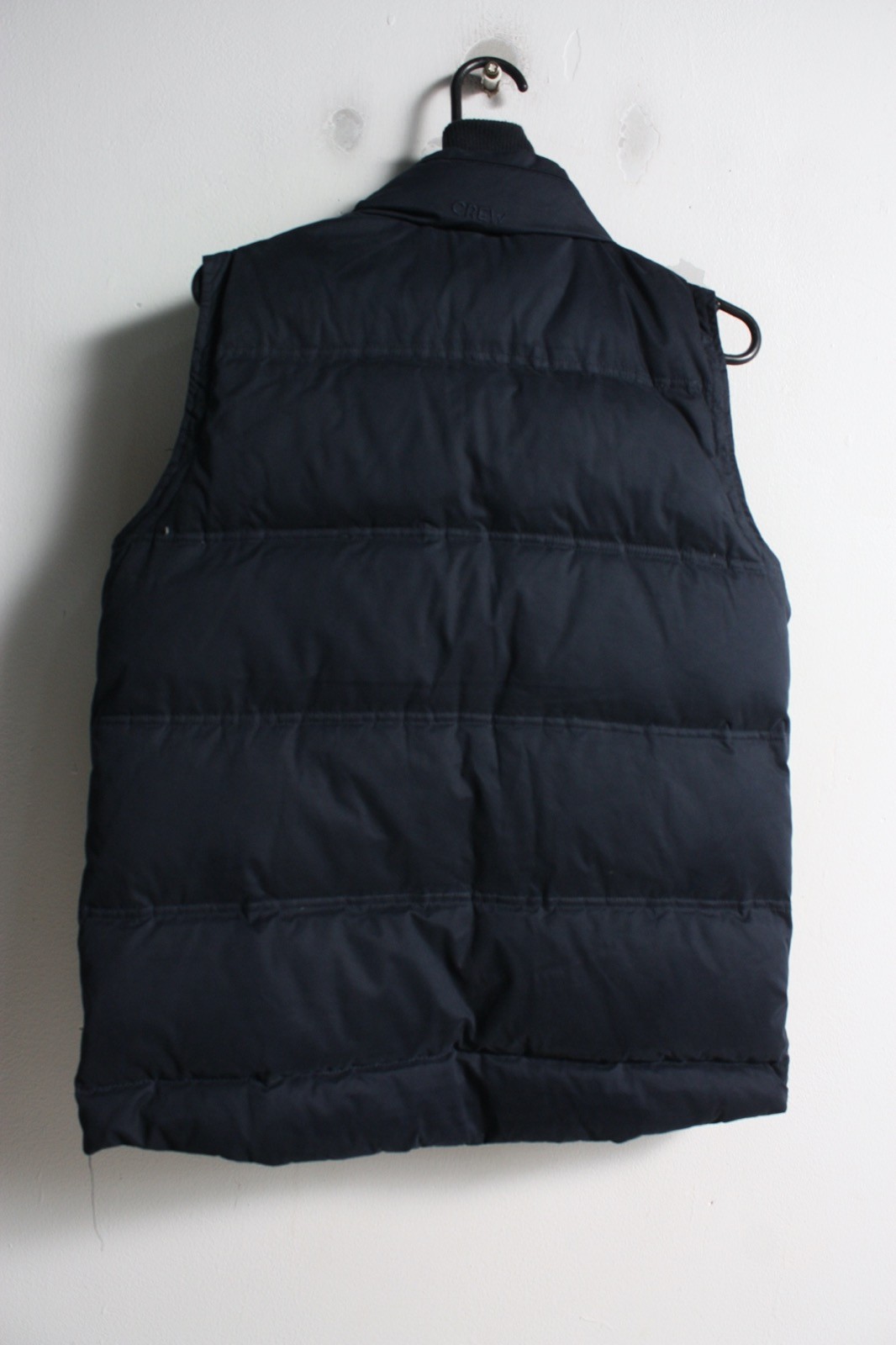Crew Clothing Mens Thick Quilted Bodywarmer Jacket -Blue – Size S Small (m23)