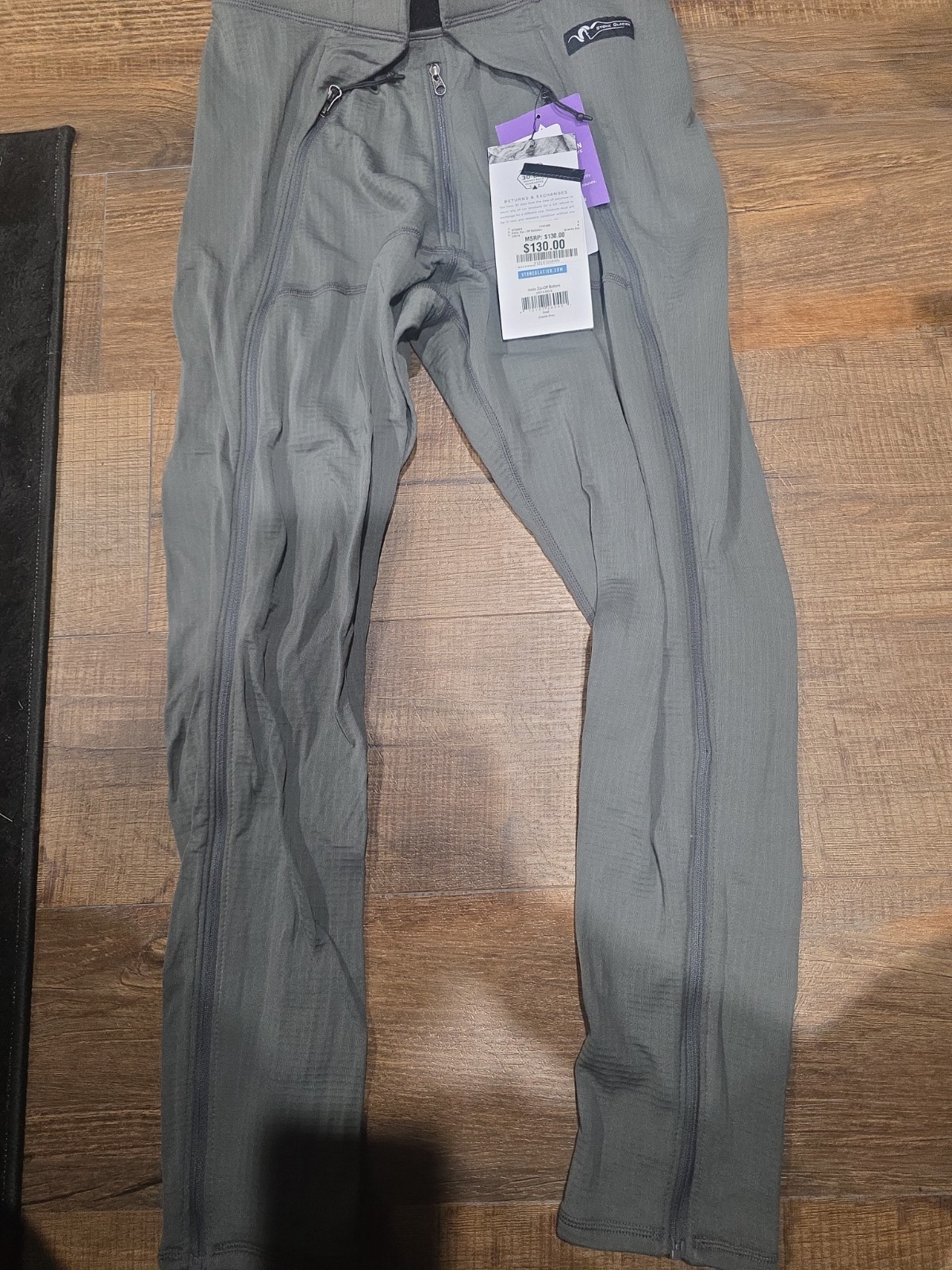 Stone Glacier Helio Zip-off Bottoms Small Granite New With Tags!