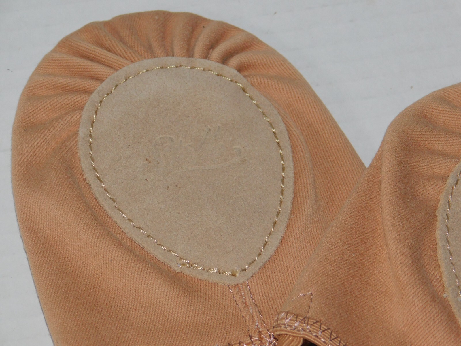 Stelle Pirouette Half Sole Ballet Shoes Tan 10.5 11 11.5 (Adult Size)