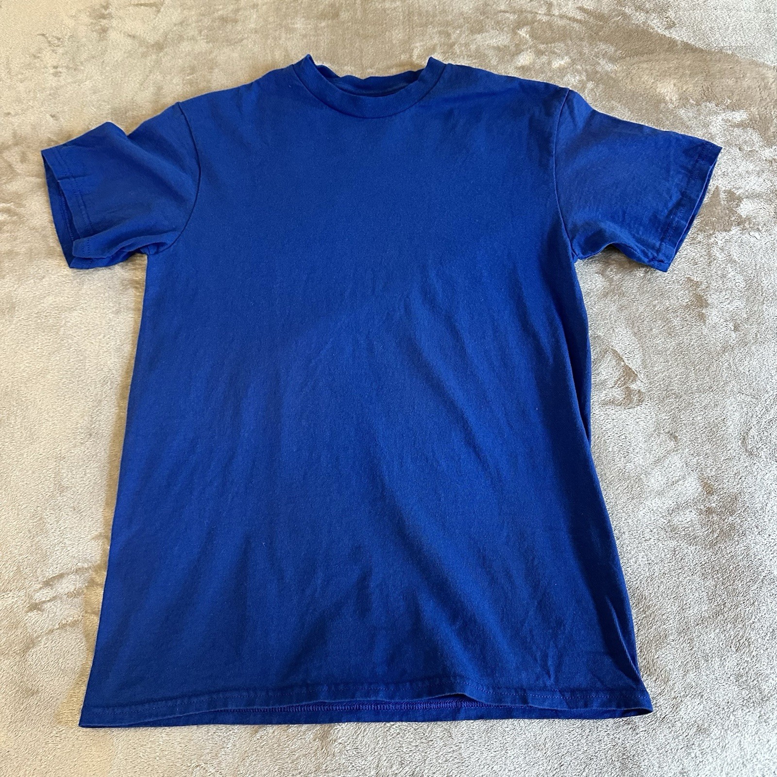 Majestic Men’s Blue Basic T Shirt size S- #0333
