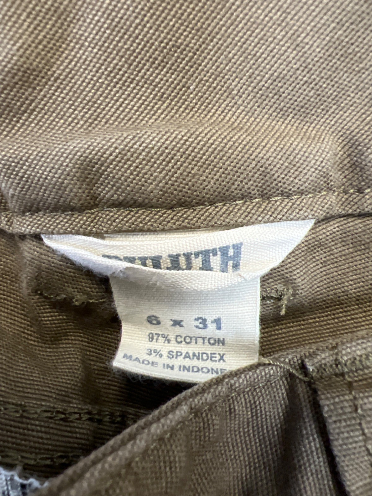 Duluth Trading Women’s Green Duluthflex Fire Hose Bootcut Work Pants – 6