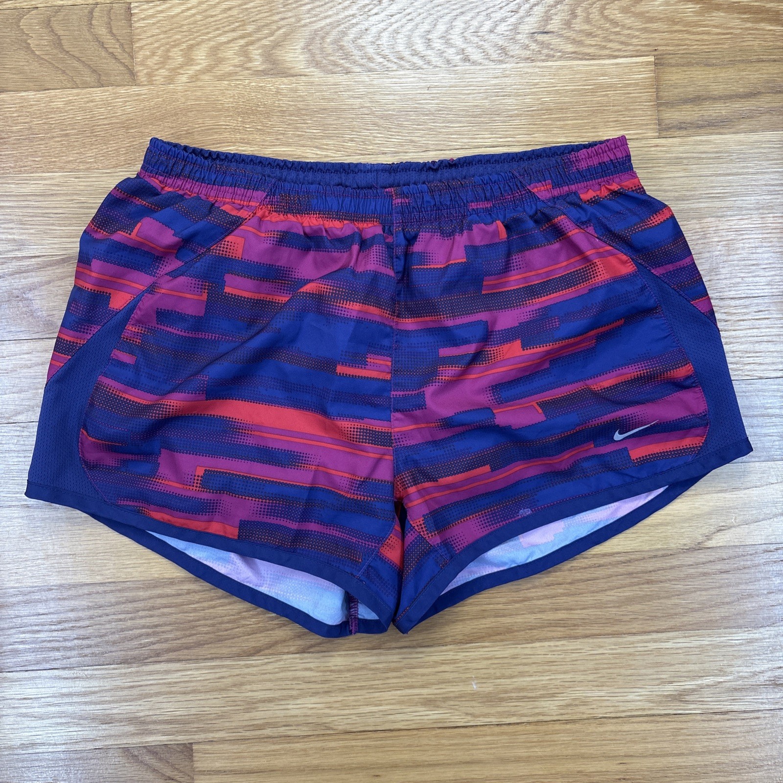 Nike Running Shorts Size Small Red Blue Purple