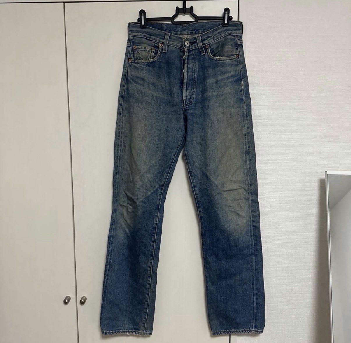 Levi’s 501 Vintage Big E Valencia Redline Selvedge Jeans W32 L32 Made USA Indigo