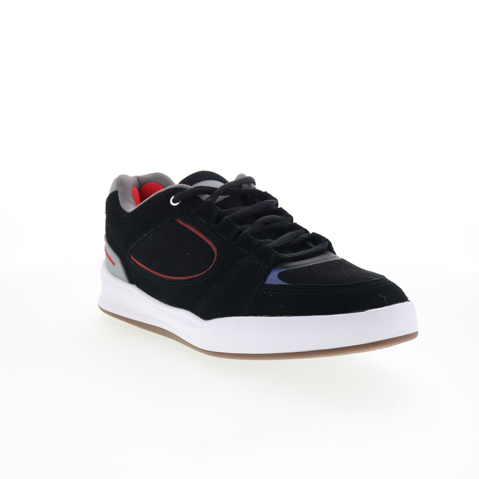 ES Accel Fit 5101000214001 Mens Black Suede Skate Inspired Sneakers Shoes