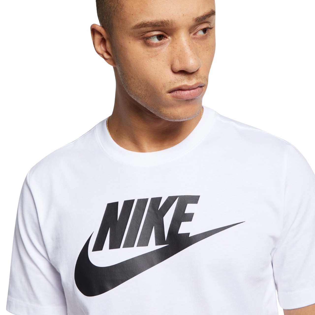 Koszulka męska Nike Tee Icon Futura biała AR5004 101 S