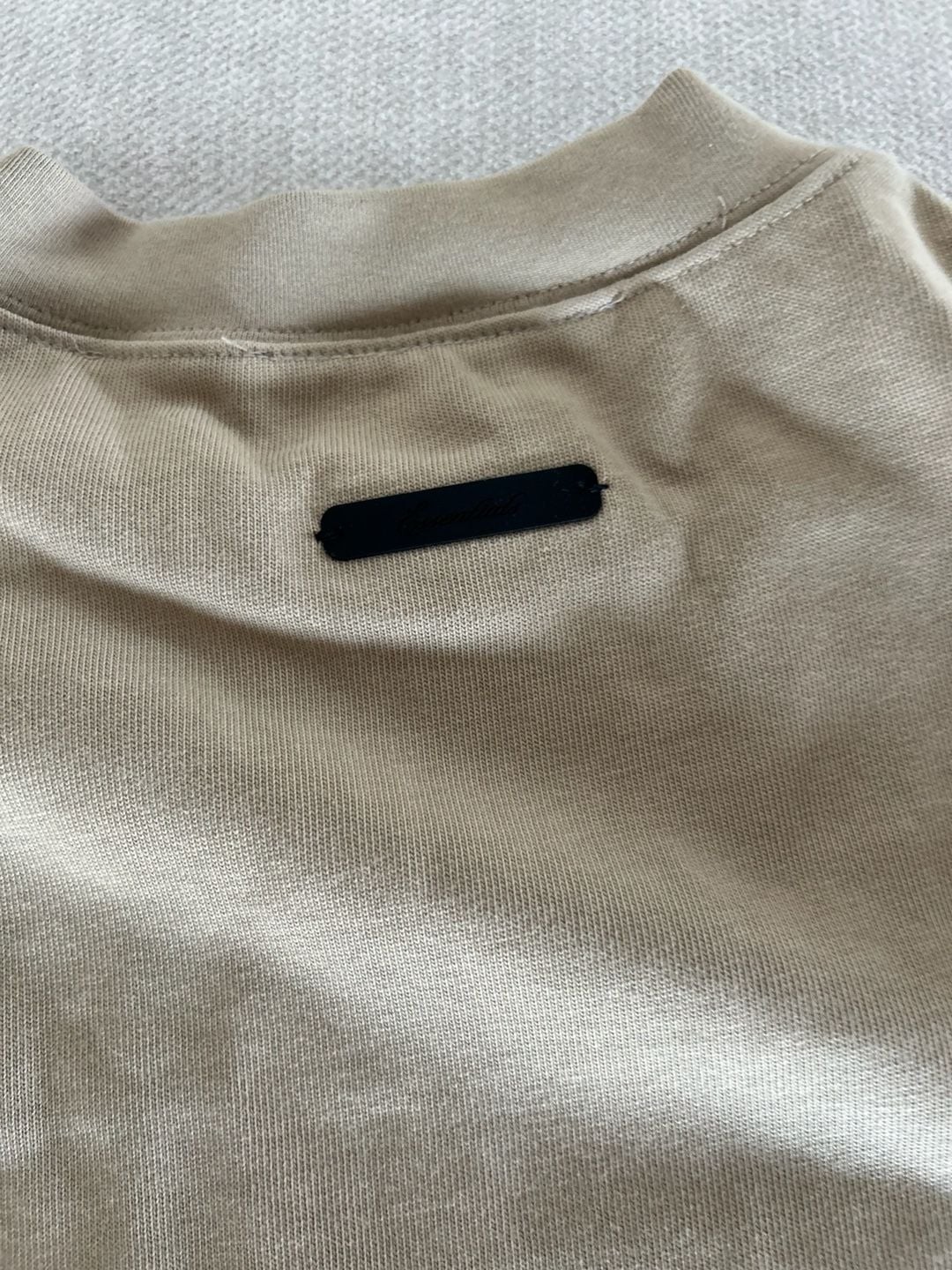 Fear of God Essentials Training ’90s Short Sleeve T-Shirt in Faded Dune