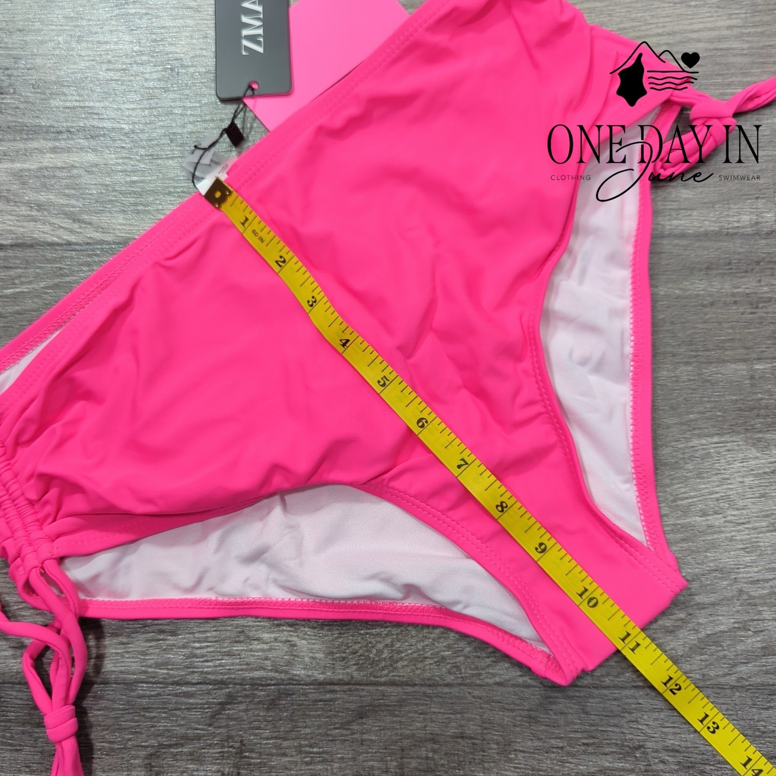 Zmart Drawstring BIkini Bottom Size M