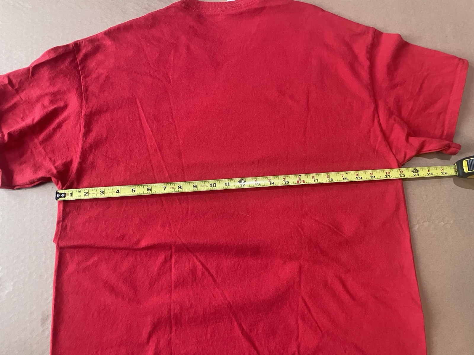 Gildan Men’s Tshirt XL Red “Until They All Come Home Red Friday” Blue Stars Flag