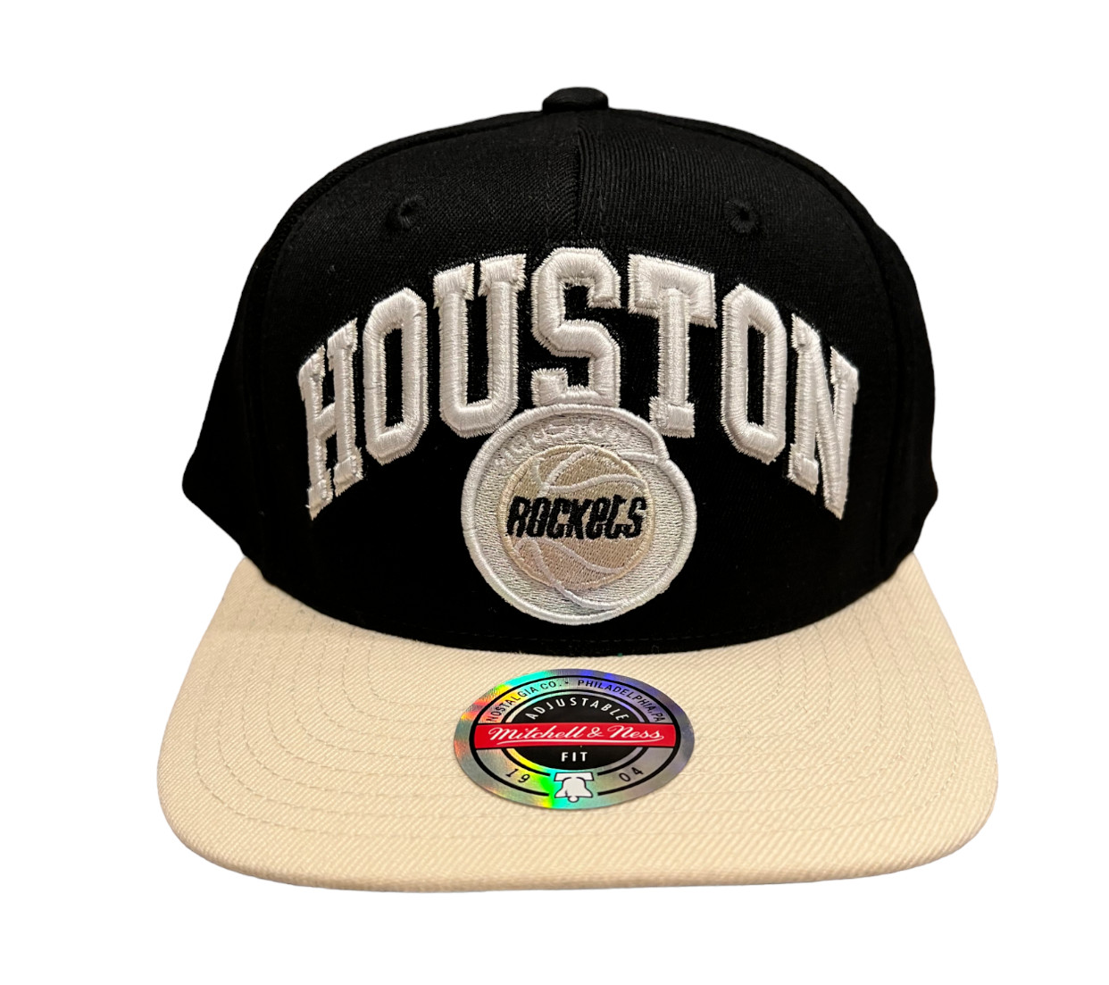 Mitchell & Ness Houston Rockets Hardwood Classics Redline Snapback Hat Cap OSFM
