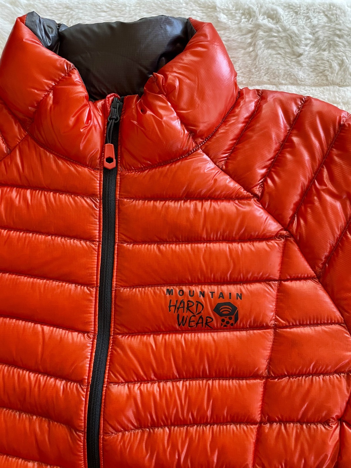 Mountain Hardware Ghost Whisperer State Orange Men’s Medium Puffy Down Jacket