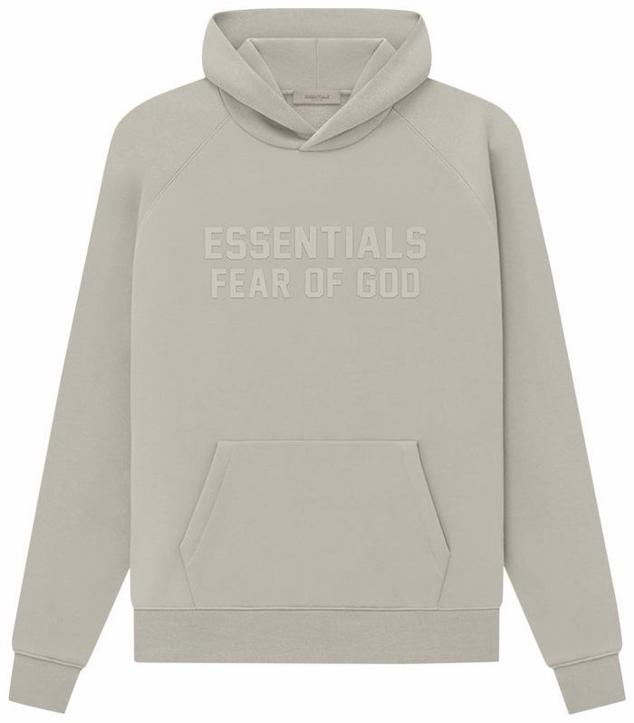 (NEW WITH TAGS) Fear of God Essentials Logo Pullover Hoodie Gray Men’s XS