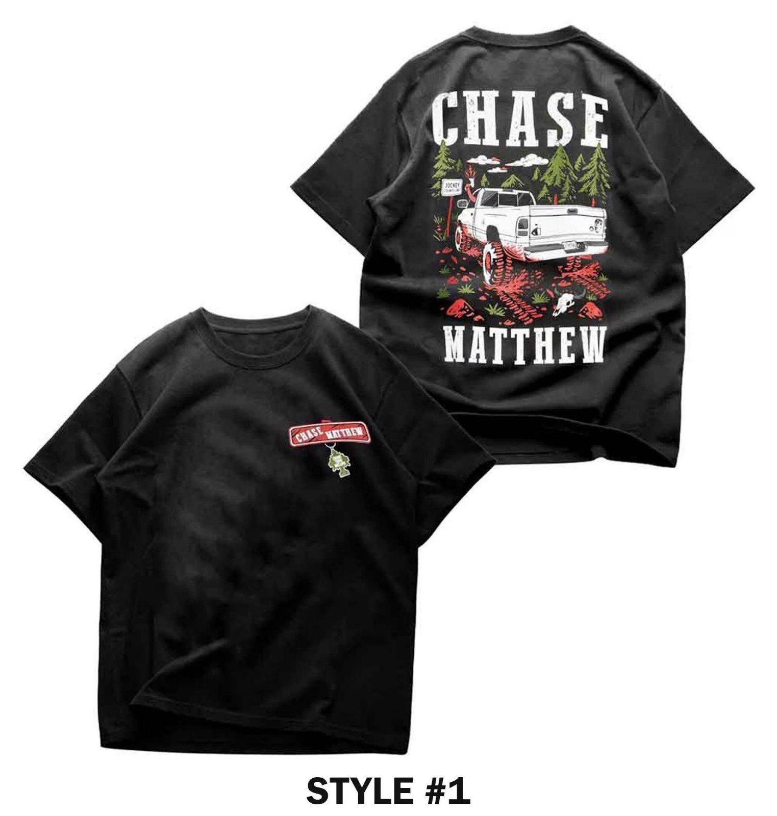 Chase Matthew Your Dreams Tee Chase Matthew Merch Double Sided T-Shirt