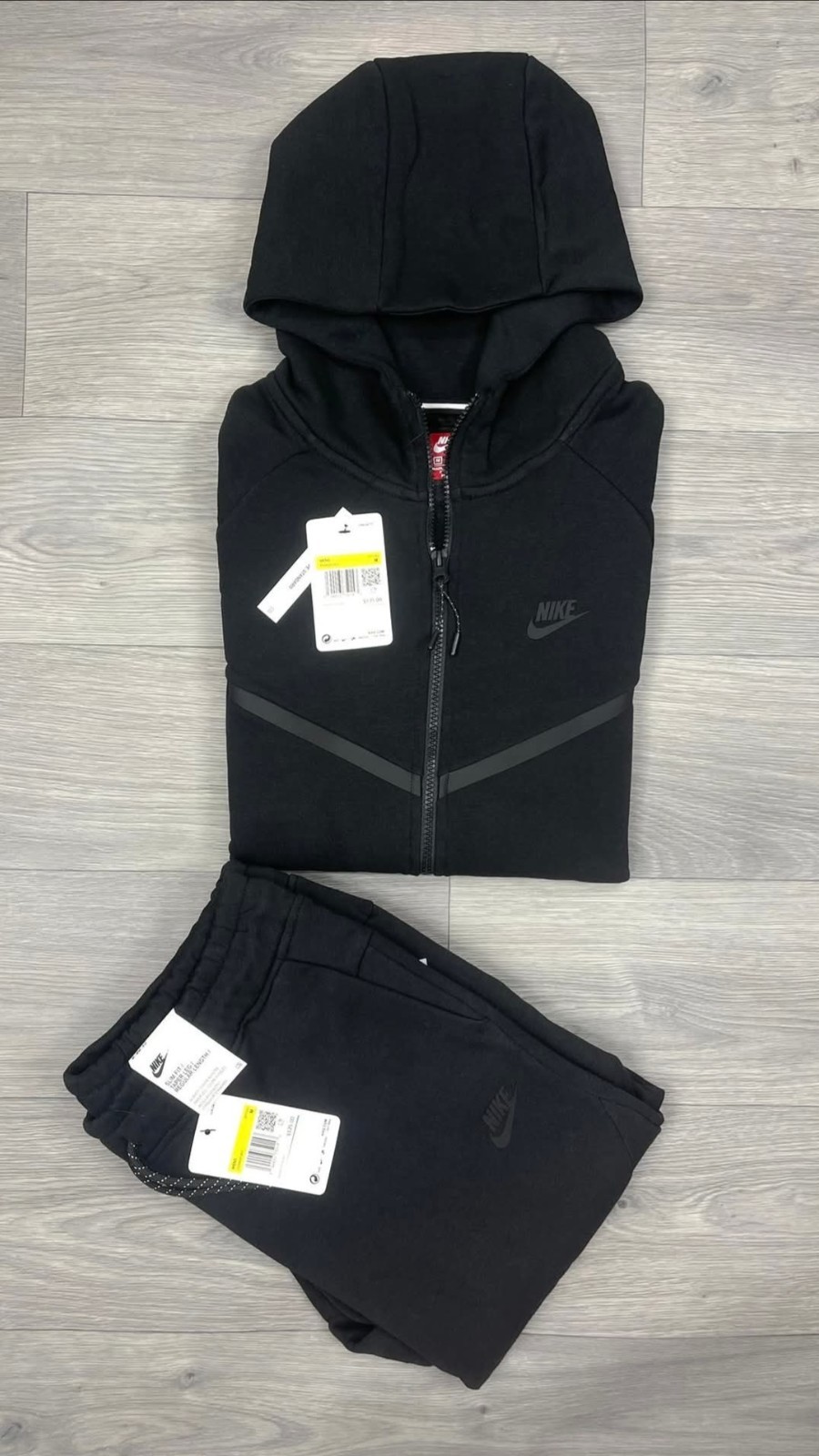 NIKE TECh Fleece Full Zip Up Tracksuit Hoodie & Pants