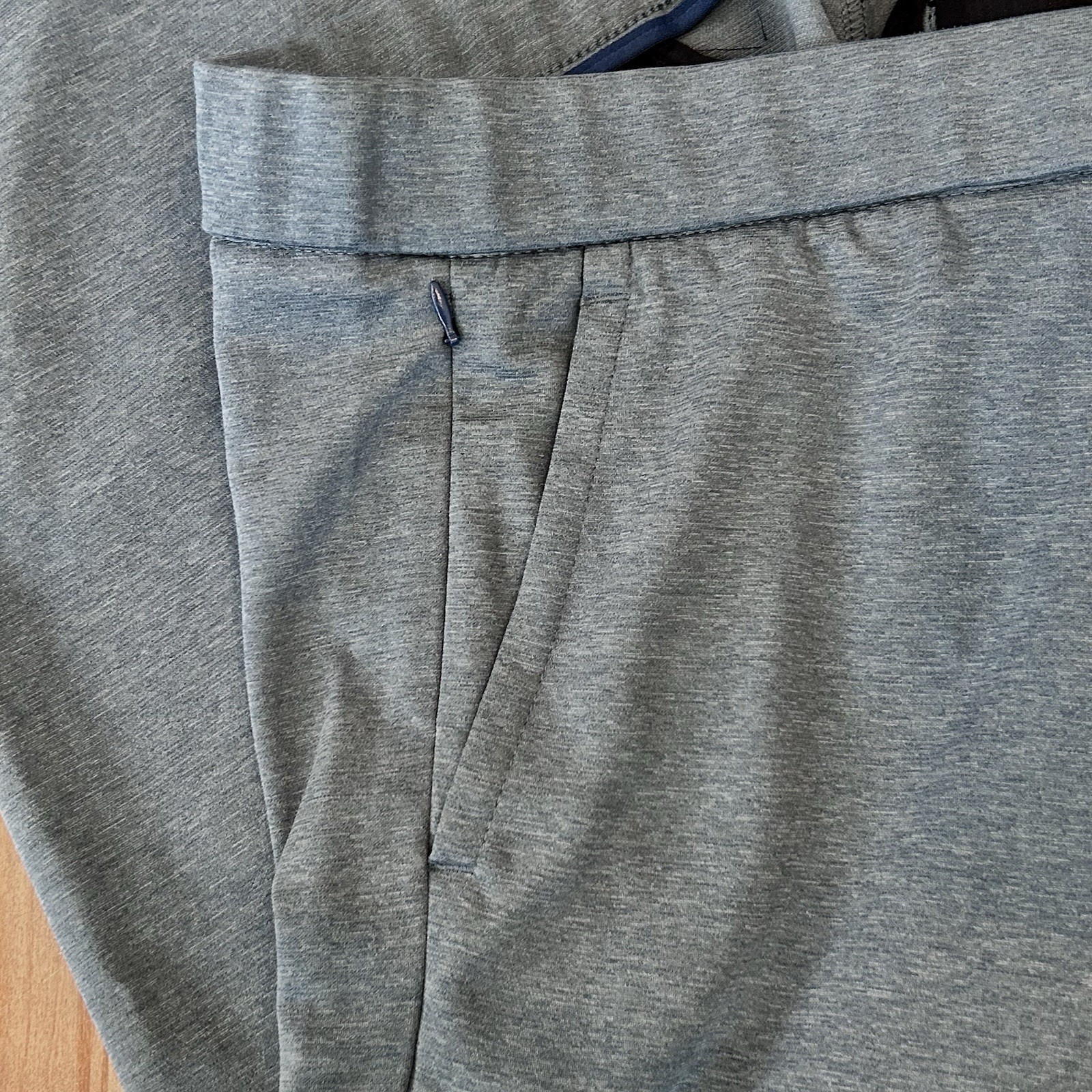 Bonobos Men’s The All-Week Flex Pants Large Heather Steel Blue Work Weekend