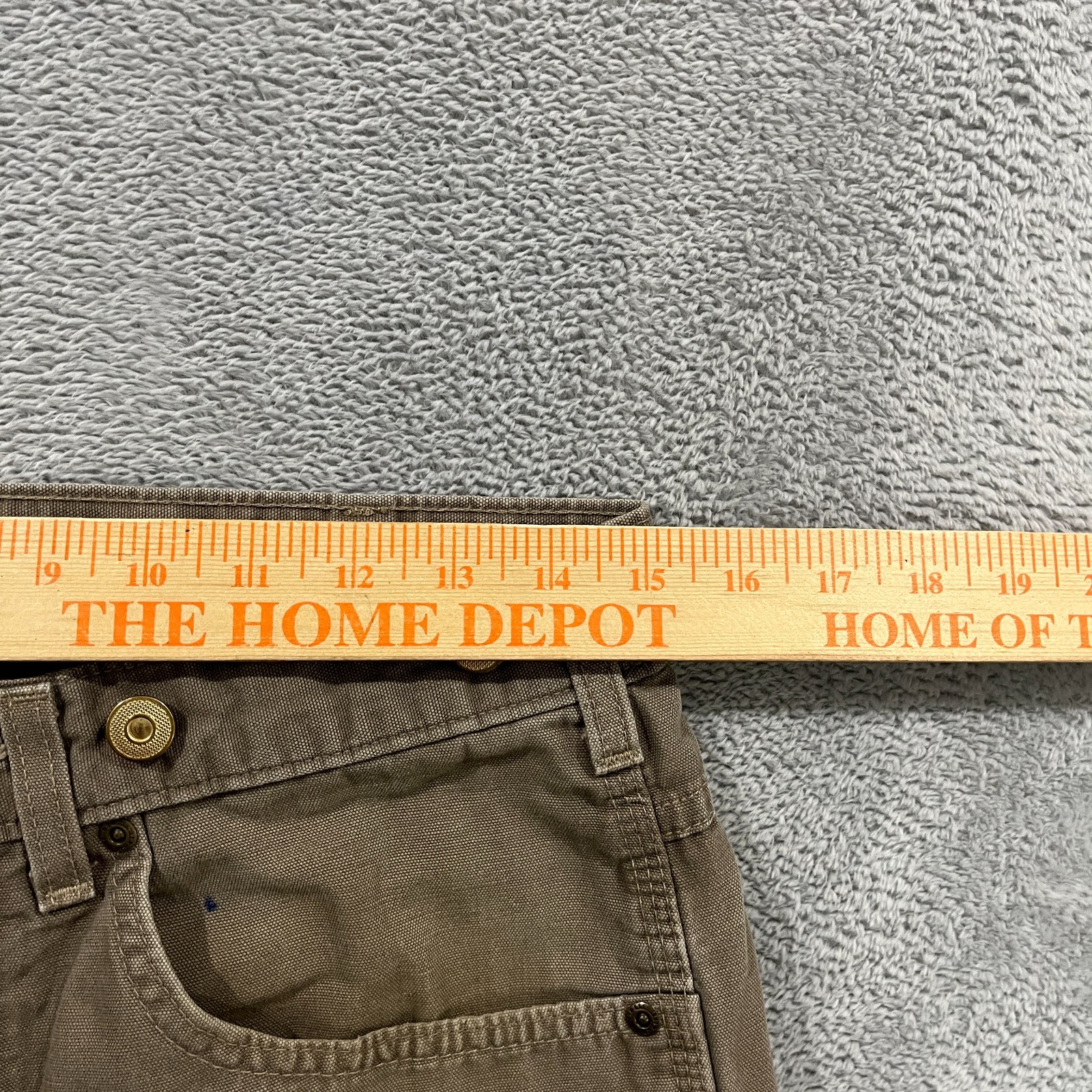 Carhartt Carpenter Pants Mens 32×34 (fit 30×34) Straight Leg Loose Hammer Loop