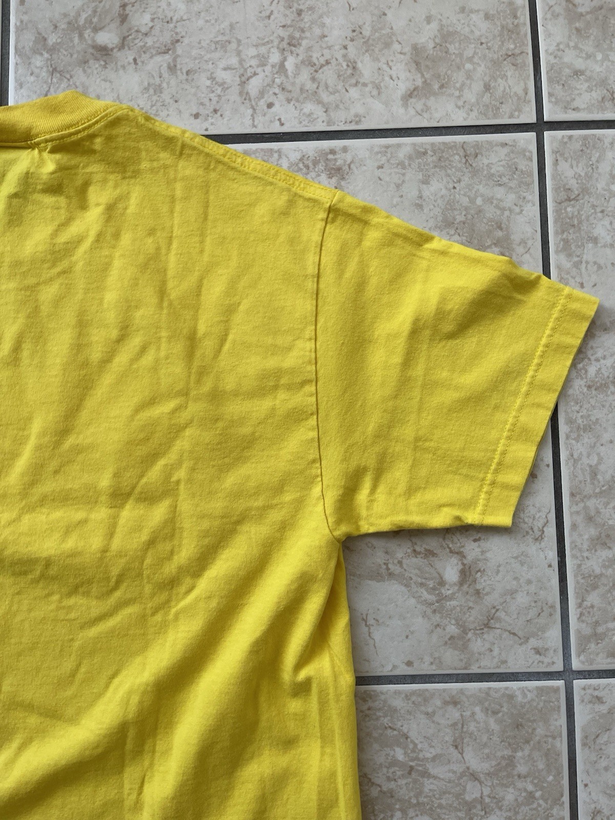 FTC For The City Skate Men’s Short Sleeve Large Yellow T-Shirt Classic Skate Tee