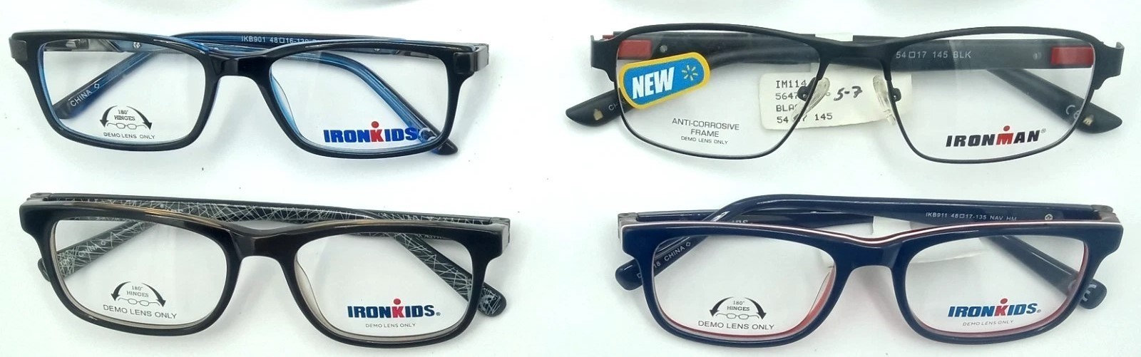 IronMan Glasses Iron Kids CHOOSE SIZE/COLOR/MODEL/FRAME Iron Man Eyeglass Frames