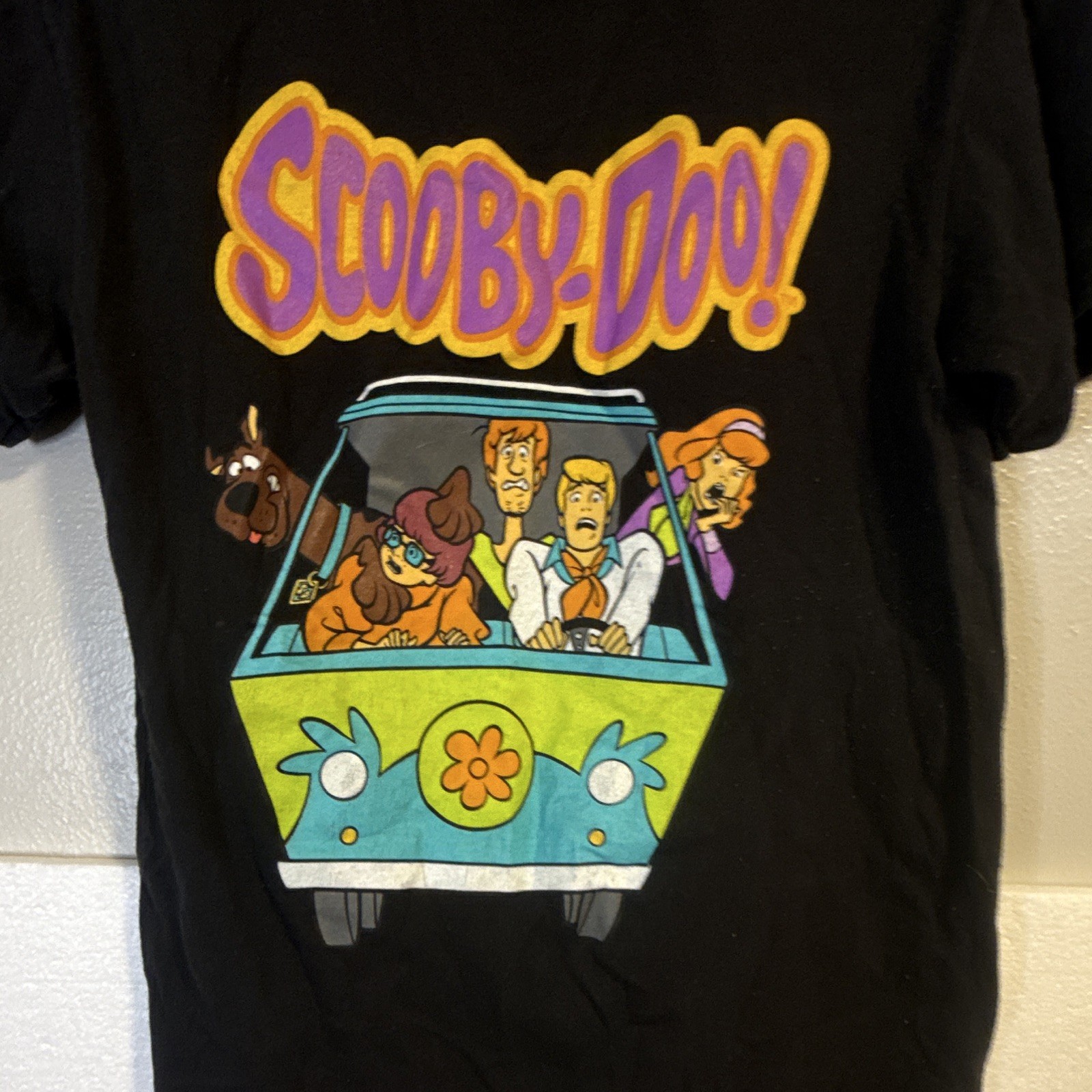 Vintage 90’s Cartoon Network Scooby-Doo T-shirt Black Large NWT