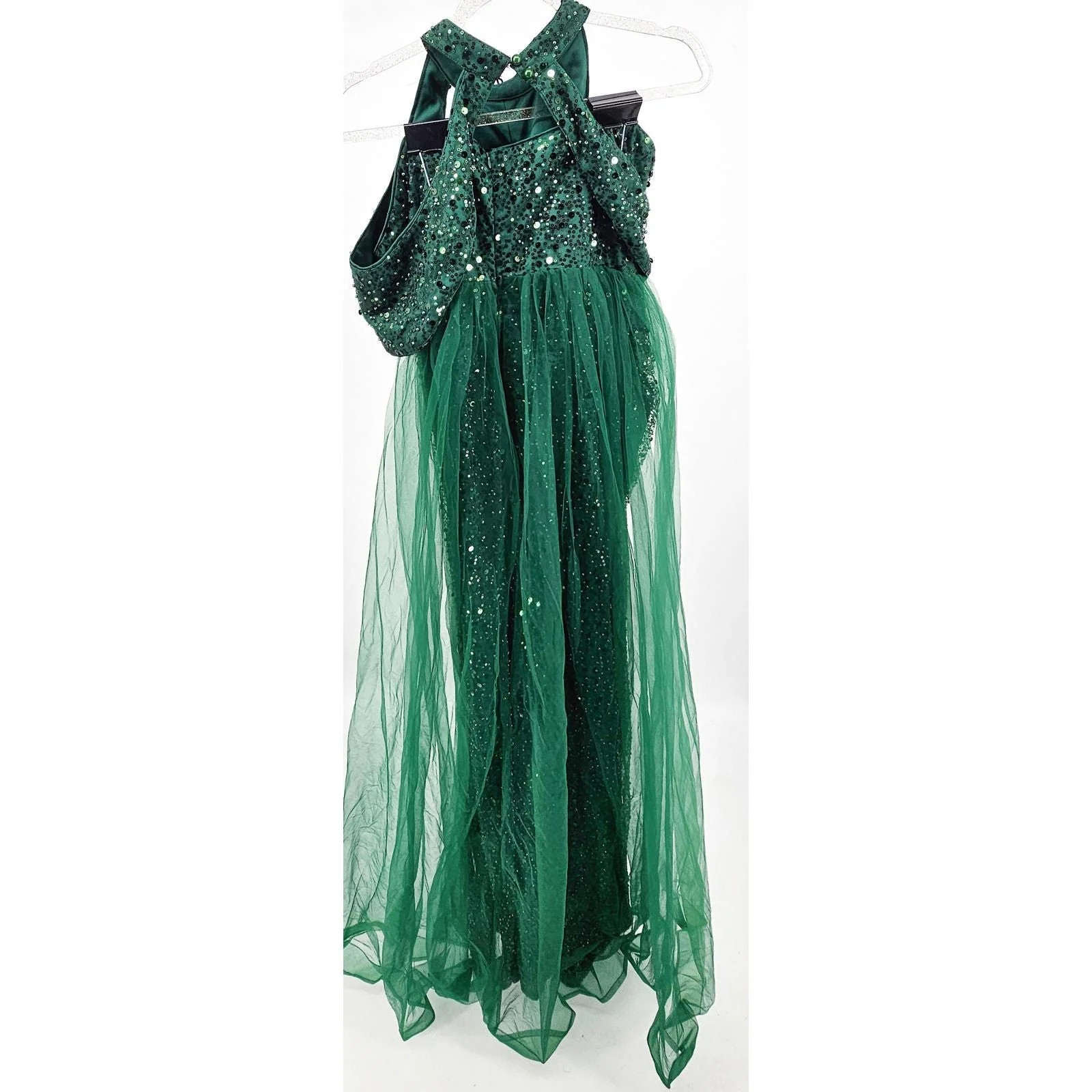 Sparkle Like You Mean It Sequin Halter Prom Dress