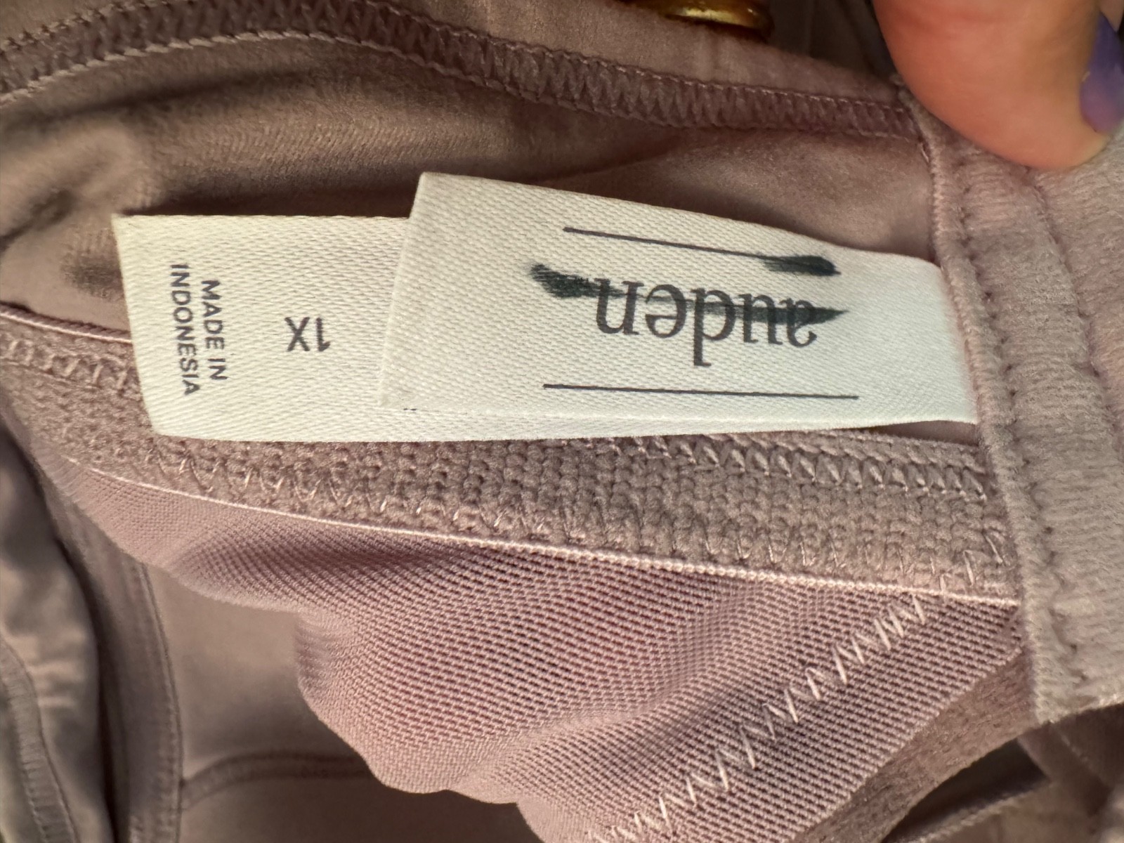 Auden bra size 1X not padded, no underwires NWT