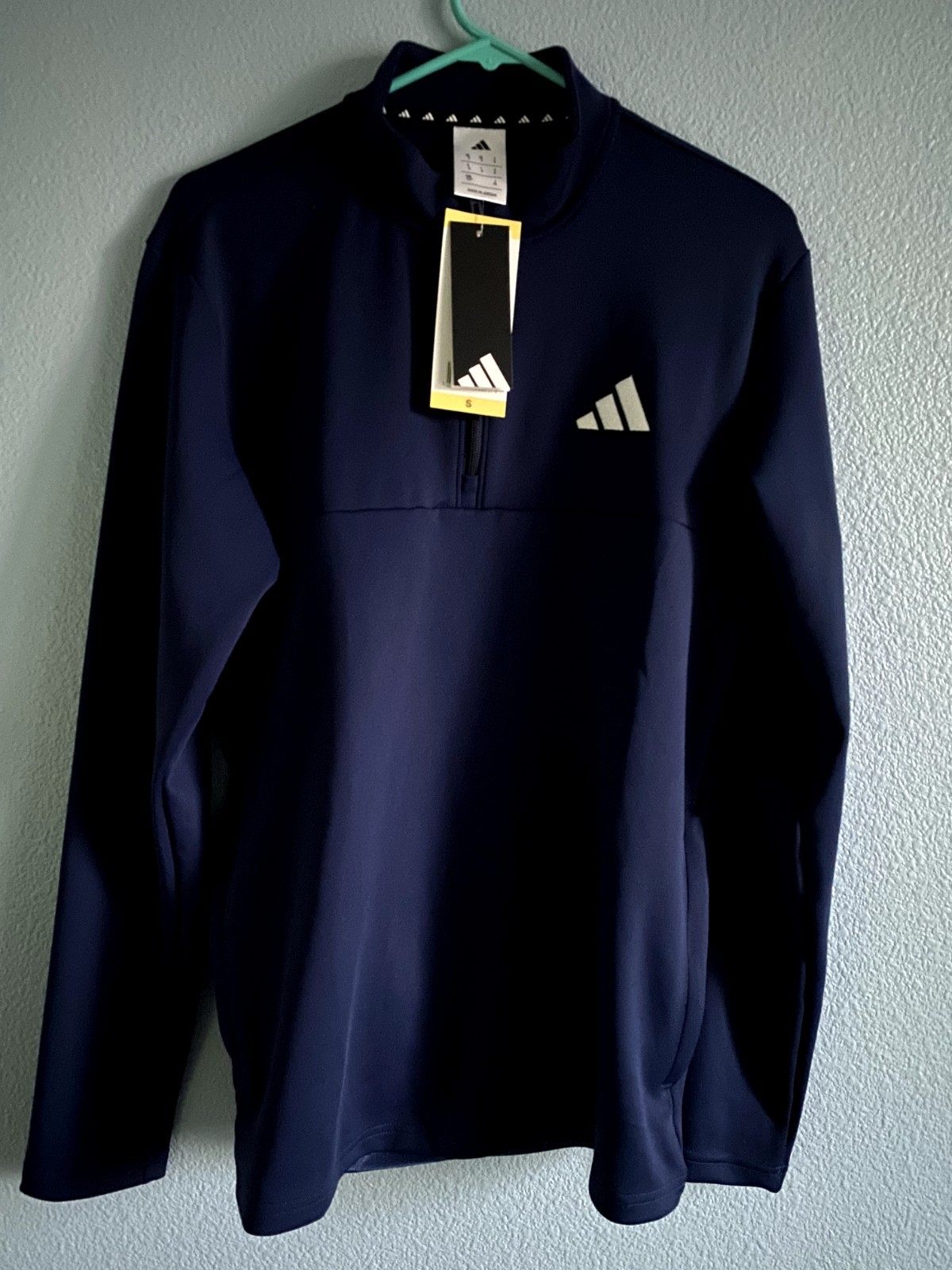 Adidas Men’s Train Essentials 1/4 Zip Layer Size Small