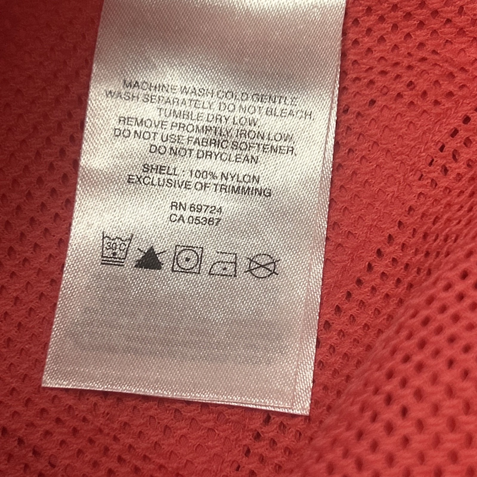 Columbia PFG Sz XS Suncast Capri Pants Nylon Omni Shade Coral Outdoor