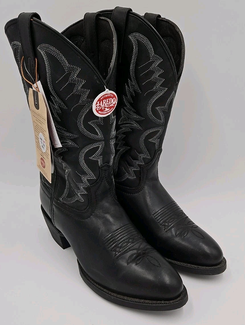LAREDO BIRCHWOOD 12″ LEATHER WESTERN COWBOY BOOTS 68450 – 8.5EW – NEW