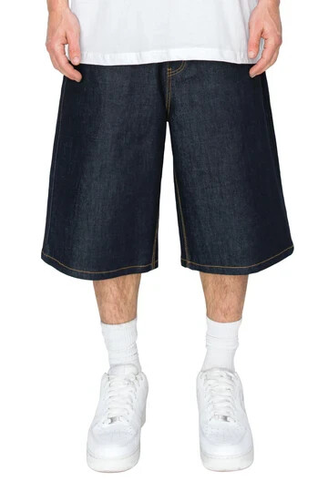 Victorious Men’s Casual Baggy Fit Comfortable Raw Denim Shorts DS2098