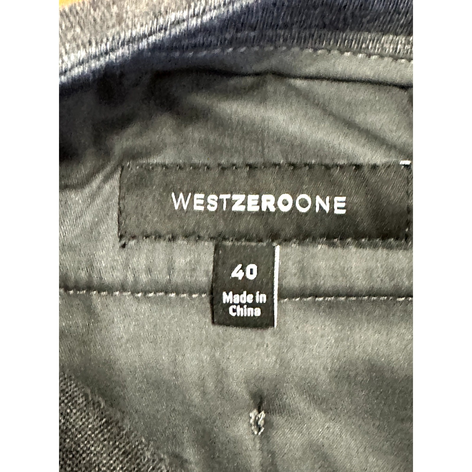 Westzeroone Shorts Knit Fabric Flat Front Breathable Charcoal Gray Men’s 40 NWT