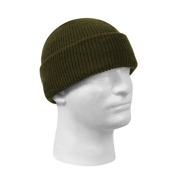 Winter Knit Watch Cap 100% Wool Genuine GI Military USA Made Beanie Free Ship!