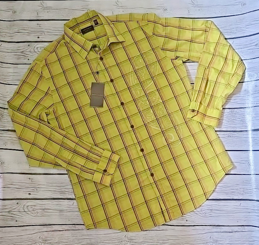 Joseph Abboud Profile Men’s Dress Shirt Button Up Long Sleeve $128 Size L