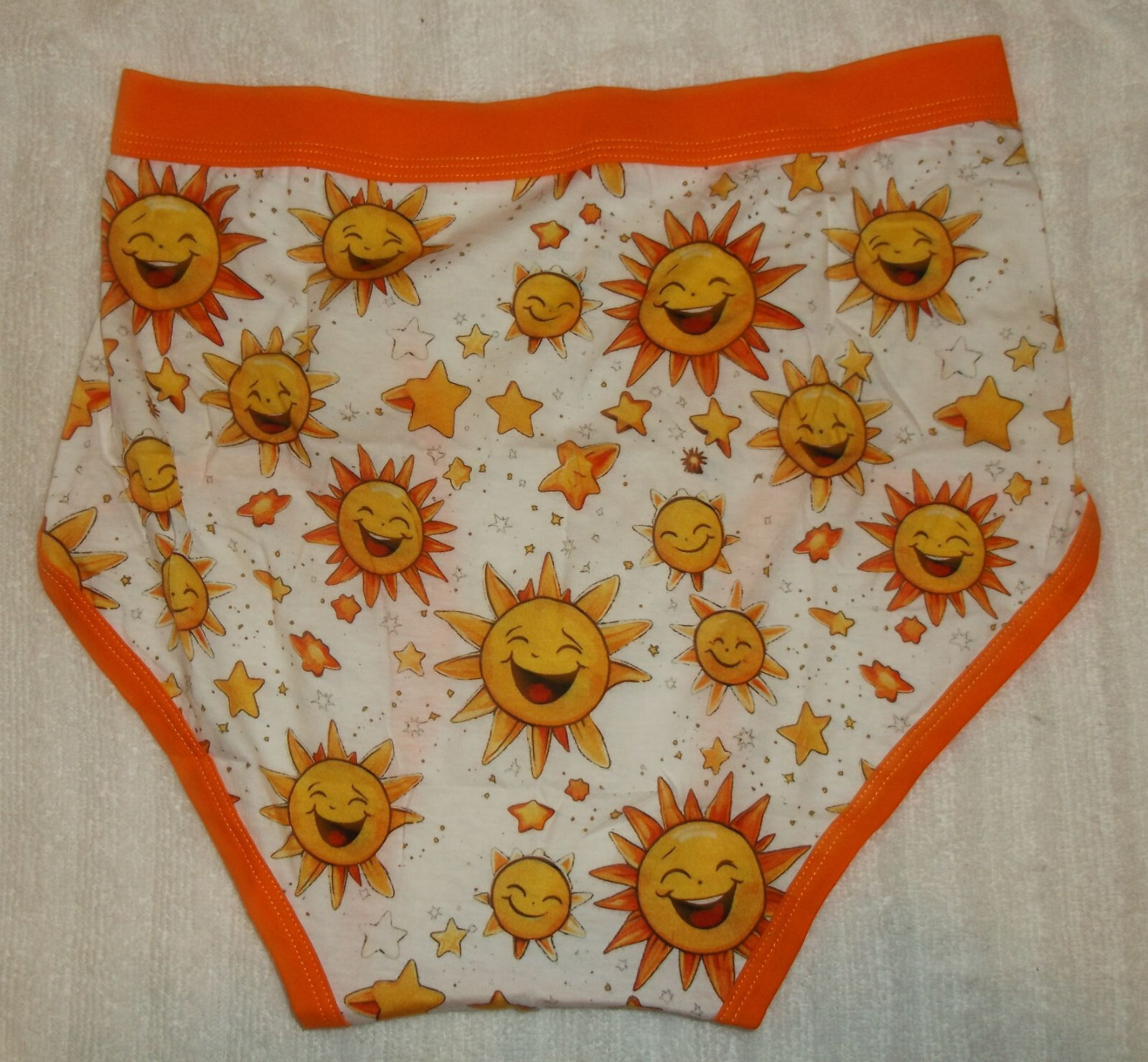 Men’s Pattern / Cartoon / Colored Waistband Adult Briefs Underwear S, M, L