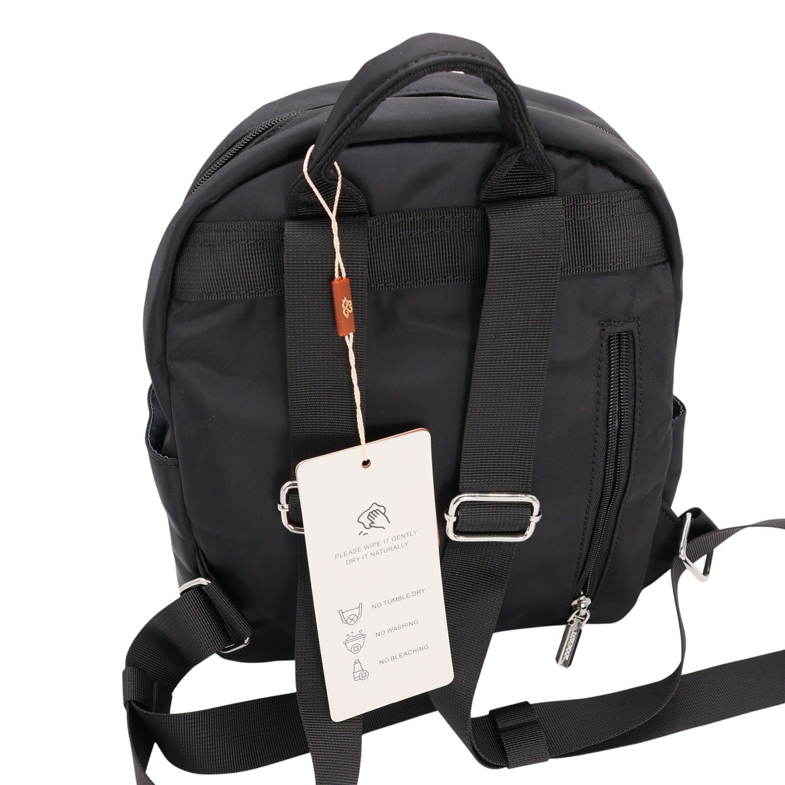 Lovevook Mini Backpack Black Nylon Anti-Theft Small Rucksack VYWB1925LK01M NEW