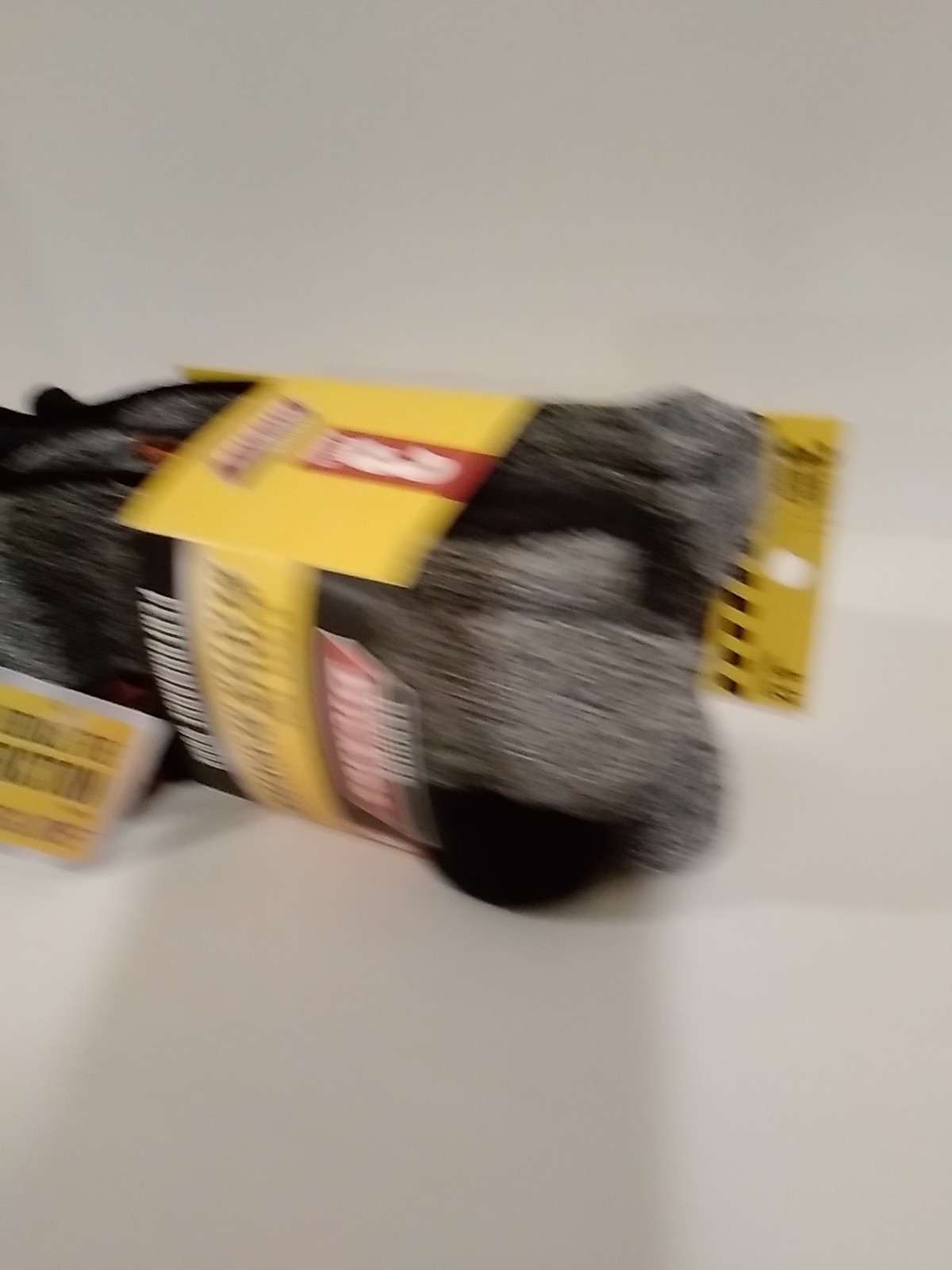 Dickies Mens Steel Toe Blister Resister Socks 3 Pk Nano Glide Black Size 6-12