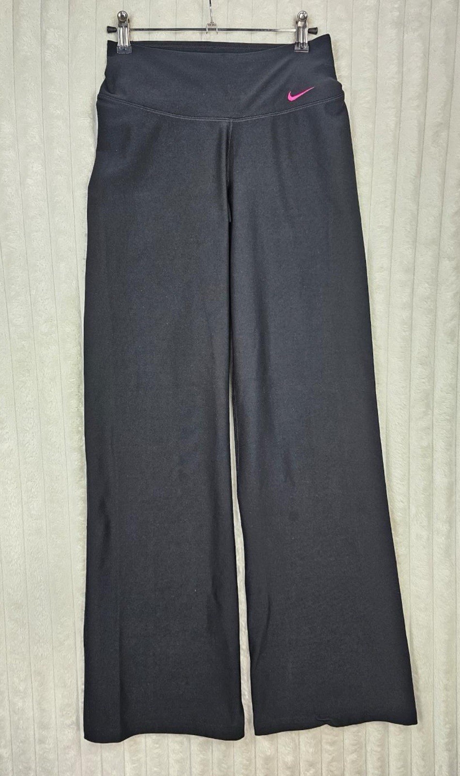 Nike DRI-FIT Black Polyester/Spandex Blend Activewear Pants Size XS