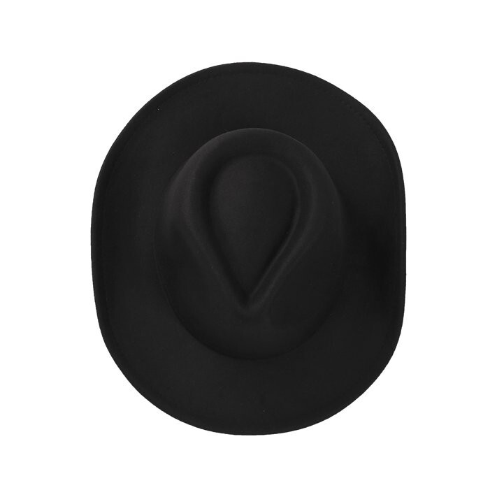 Black Western Cowboy, Cowgirl Hat, Adjustable Cotton & Polyester, Men Women