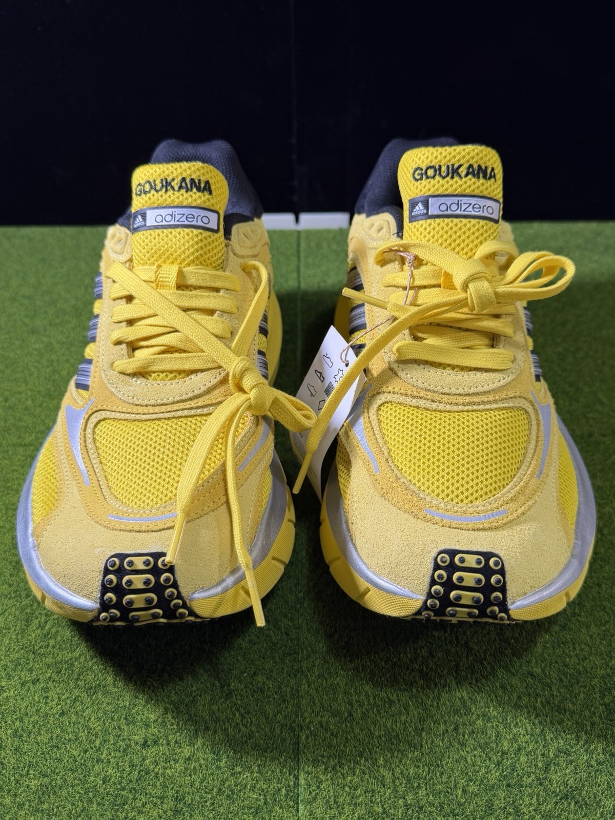 Adidas Adizero Goukana Light Yellow Men’s Sneakers JP7177 – Size 10