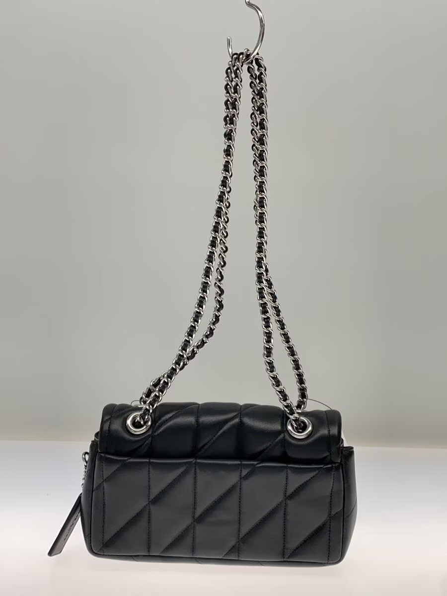 COACH THE TABBY BAG Shoulder Bag Leather Black CP149